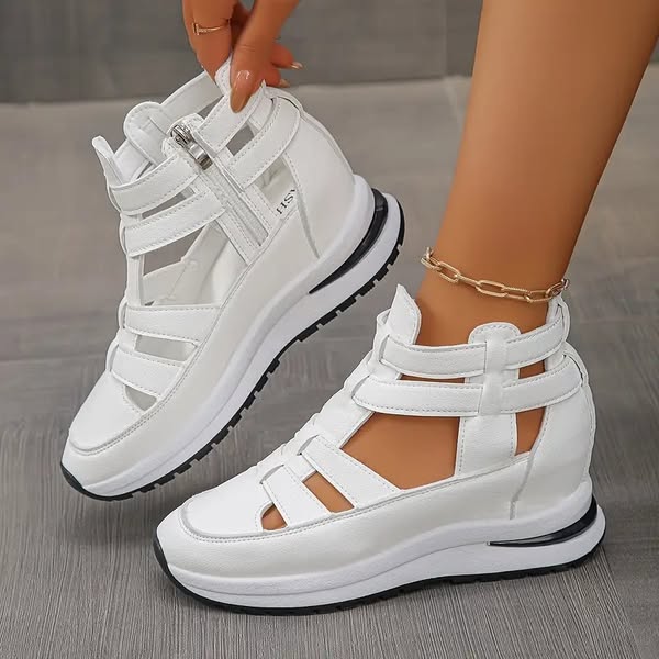 50% Rabatt!👟Ergonomische Sneaker-Sandalen für Damen | Atmungsaktiv, Gelenkschonend & Himmlisch Bequem