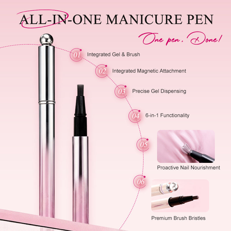 📢📢50 %  RABATT !! ⏰All-in-One-Gelstift für Katzenaugen-Nägel