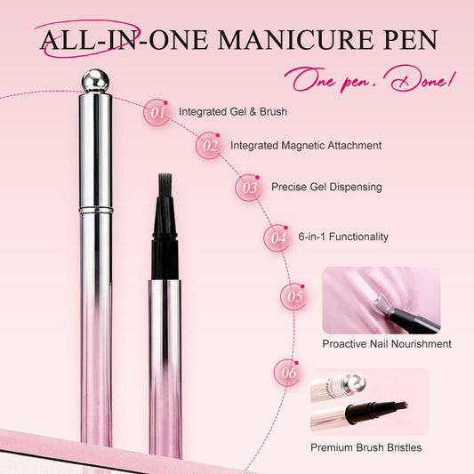 📢📢50 %  RABATT !! ⏰All-in-One-Gelstift für Katzenaugen-Nägel