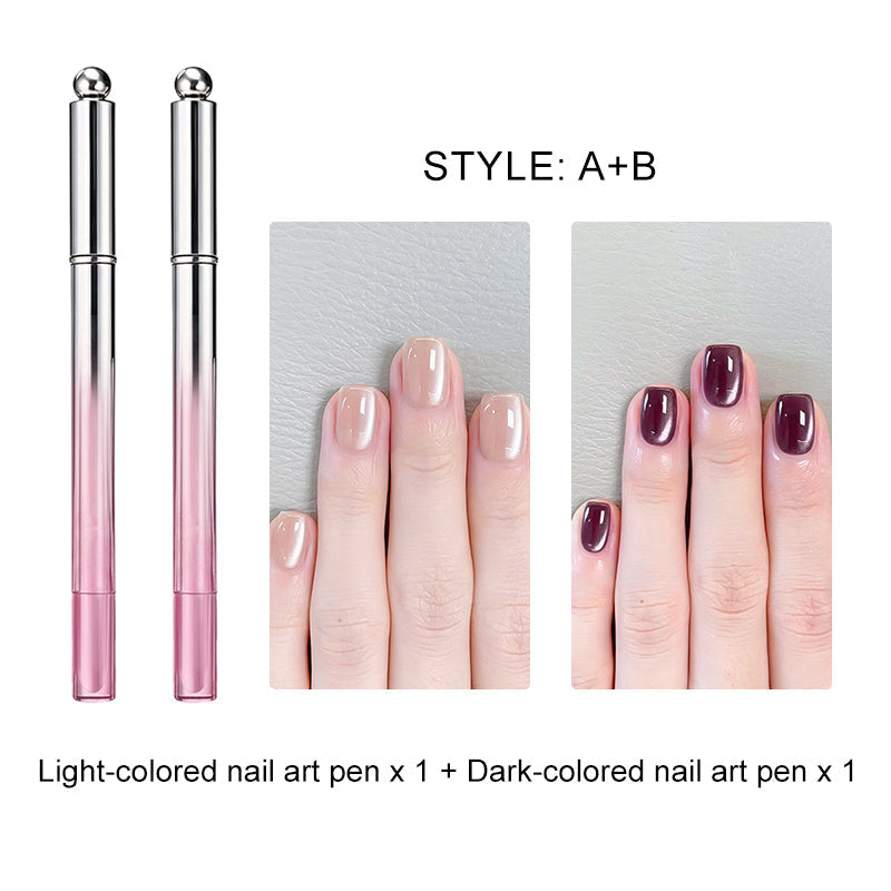 📢📢50 %  RABATT !! ⏰All-in-One-Gelstift für Katzenaugen-Nägel