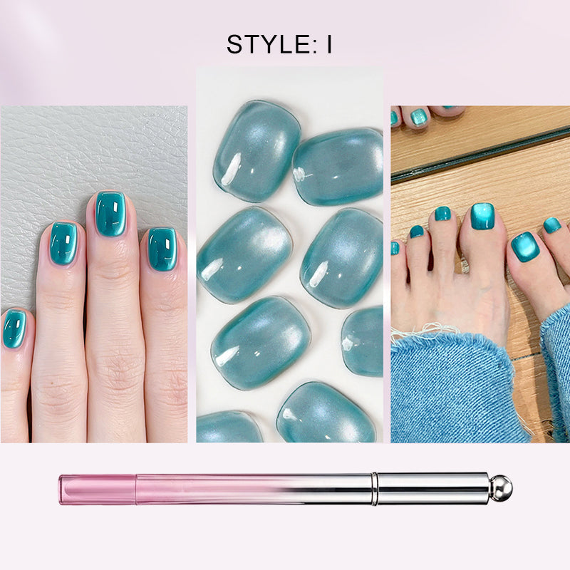 📢📢50 %  RABATT !! ⏰All-in-One-Gelstift für Katzenaugen-Nägel