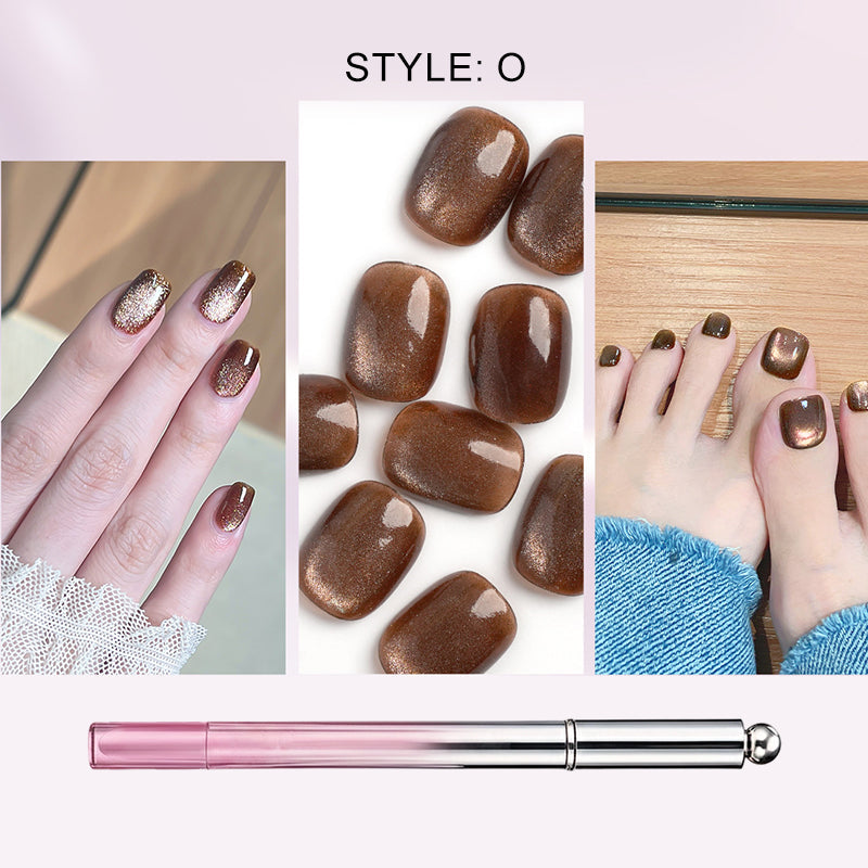 📢📢50 %  RABATT !! ⏰All-in-One-Gelstift für Katzenaugen-Nägel