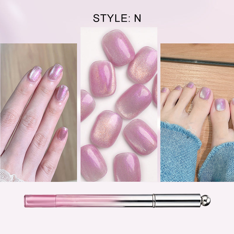 📢📢50 %  RABATT !! ⏰All-in-One-Gelstift für Katzenaugen-Nägel