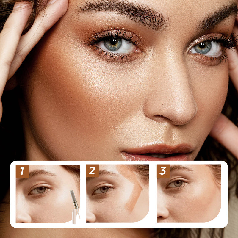 🌞50% Rabatt!✨ 2-in-1 Highlighter & Contour Stick – Konturieren & Aufhellen in einem Schritt