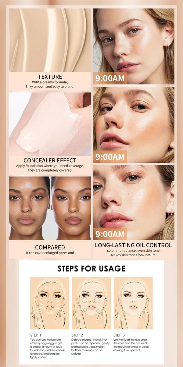 Soft Matte Liquid Foundation 🔥KAUFEN SIE 1 UND ERHALTEN SIE 1 GRATIS (2 Flaschen)