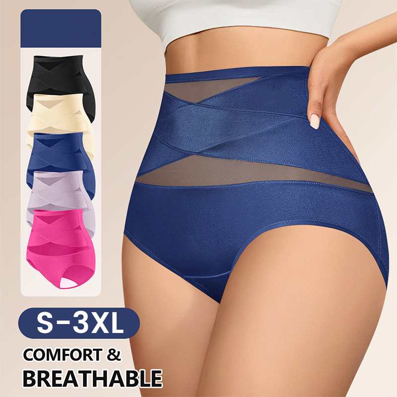 🌸Letzter Tag – 1 kaufen, 1 gratis dazu!✨ Hoch taillierte Formhose in Übergröße mit Bauchstraffung