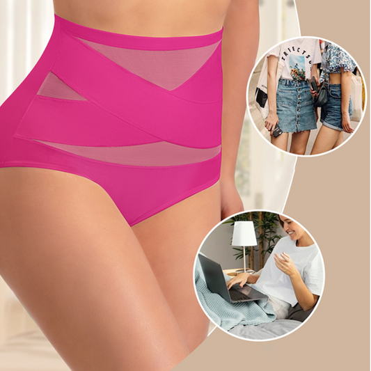 🌸Letzter Tag – 1 kaufen, 1 gratis dazu!✨ Hoch taillierte Formhose in Übergröße mit Bauchstraffung