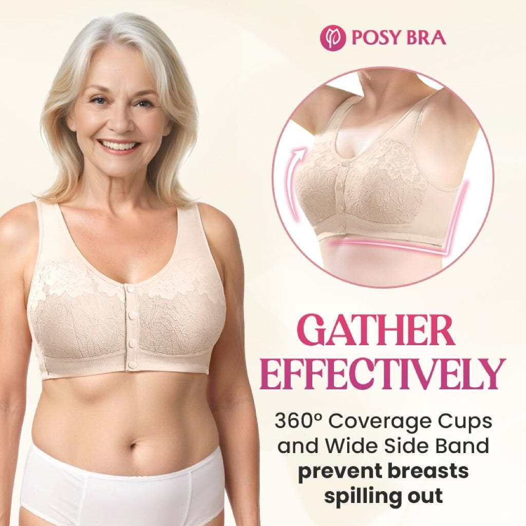 SoftLift™ | Bügelloser Frontverschluss-BH für maximalen Komfort