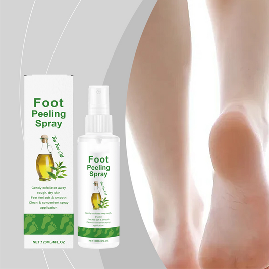 SoftStep™ Tea Tree Fuß-Peeling-Spray – Für Seidig Weiche & Gepflegte Füße