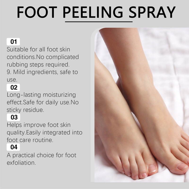 SoftStep™ Tea Tree Fuß-Peeling-Spray – Für Seidig Weiche & Gepflegte Füße
