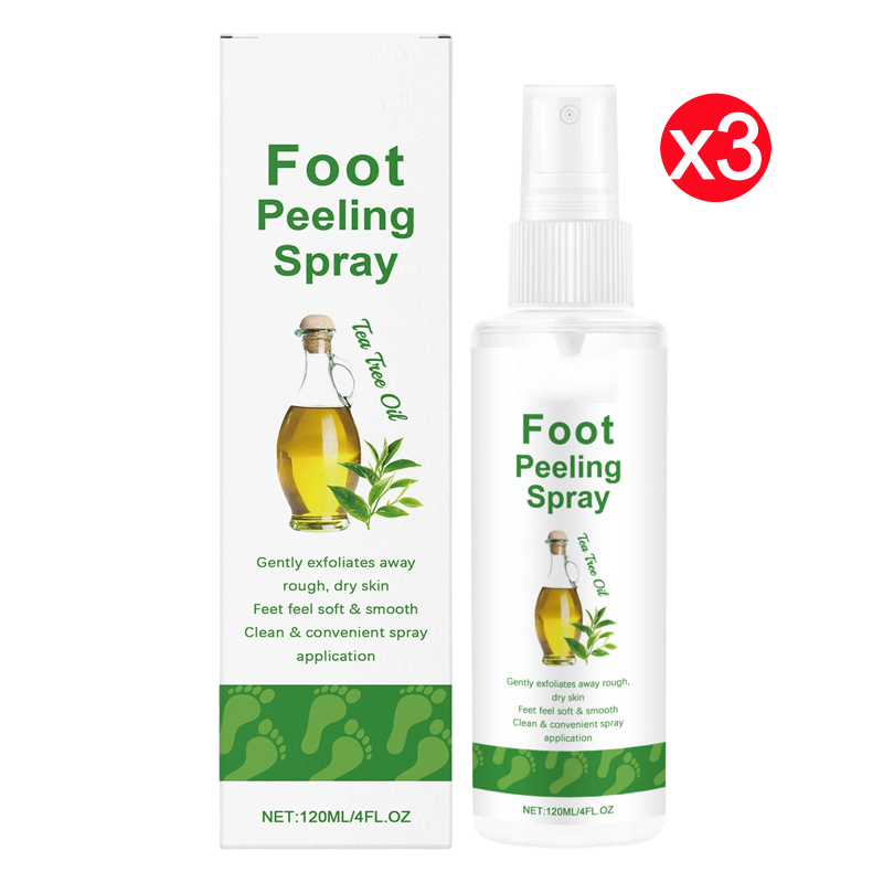 SoftStep™ Tea Tree Fuß-Peeling-Spray – Für Seidig Weiche & Gepflegte Füße