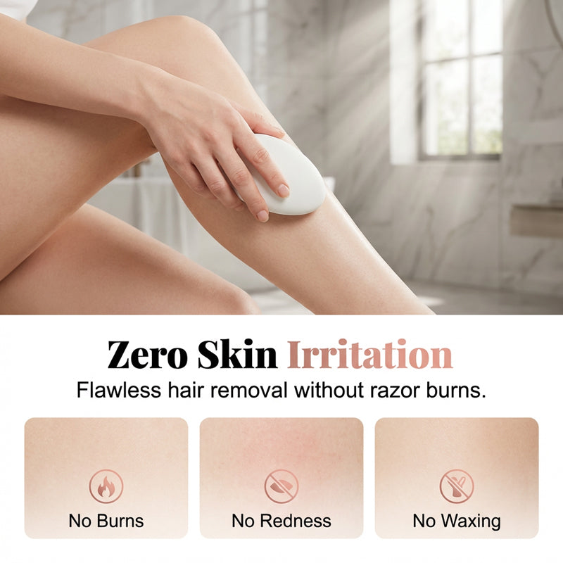 SilkErase™ Crystal Haarentferner – Schmerzfreies Haarentfernen & sanftes Peeling