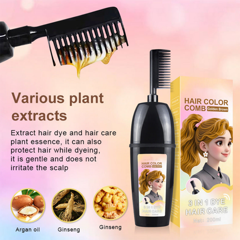 3-in-1 Haarfärbekamm
