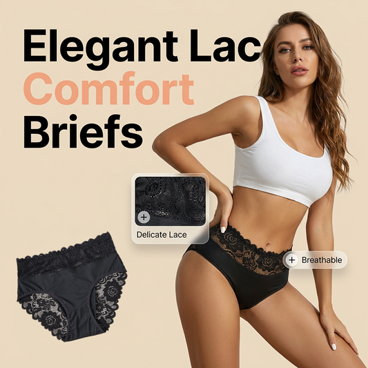 📢📢50 % RABATT!! ⏰ Weiche & atmungsaktive Spitzen-Slips für Damen