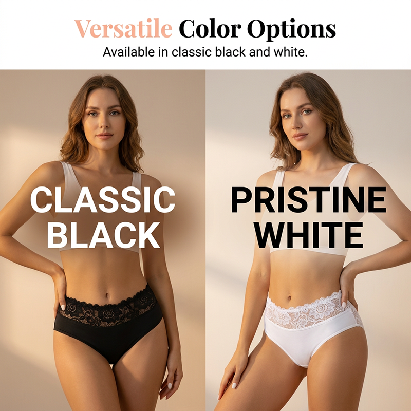 📢📢50 % RABATT!! ⏰ Weiche & atmungsaktive Spitzen-Slips für Damen