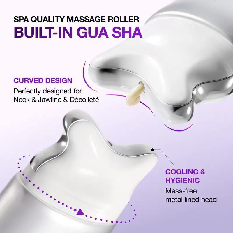 Straffende Creme mit Gua Sha Applikator