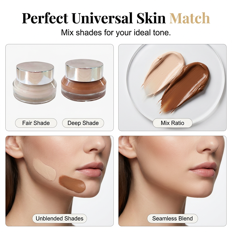 Wasserfester, schweißresistenter Concealer zum Abdecken von Tattoos