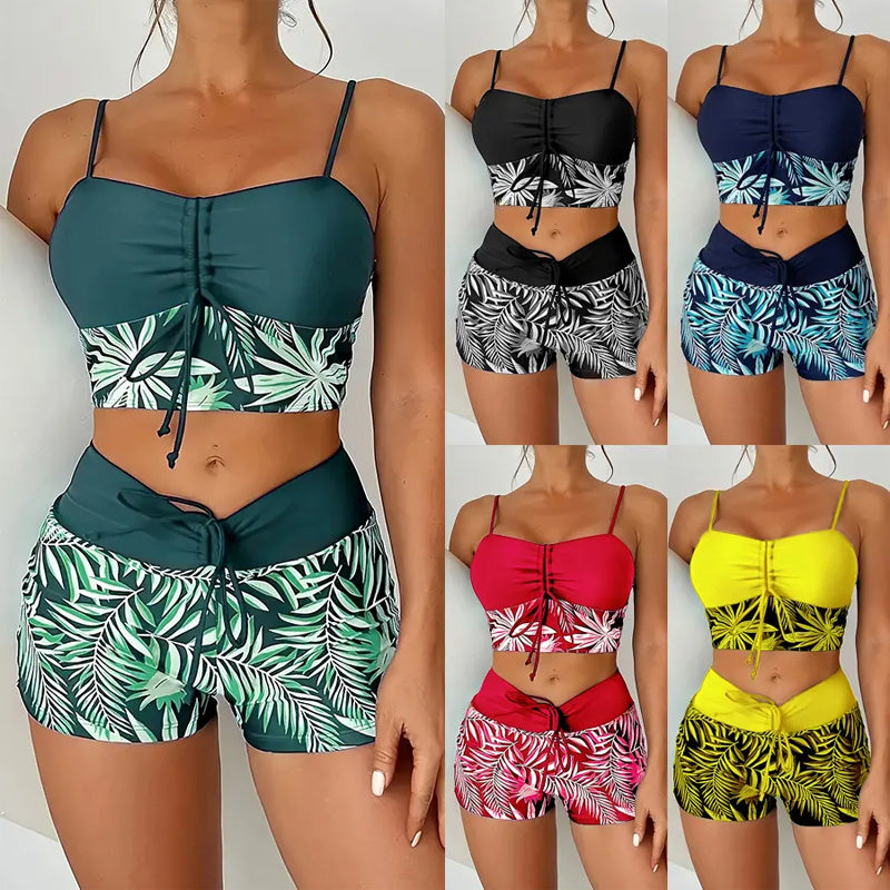 🔥50% Rabatt!👙 Bedruckter zweiteiliger Badeanzug für Damen