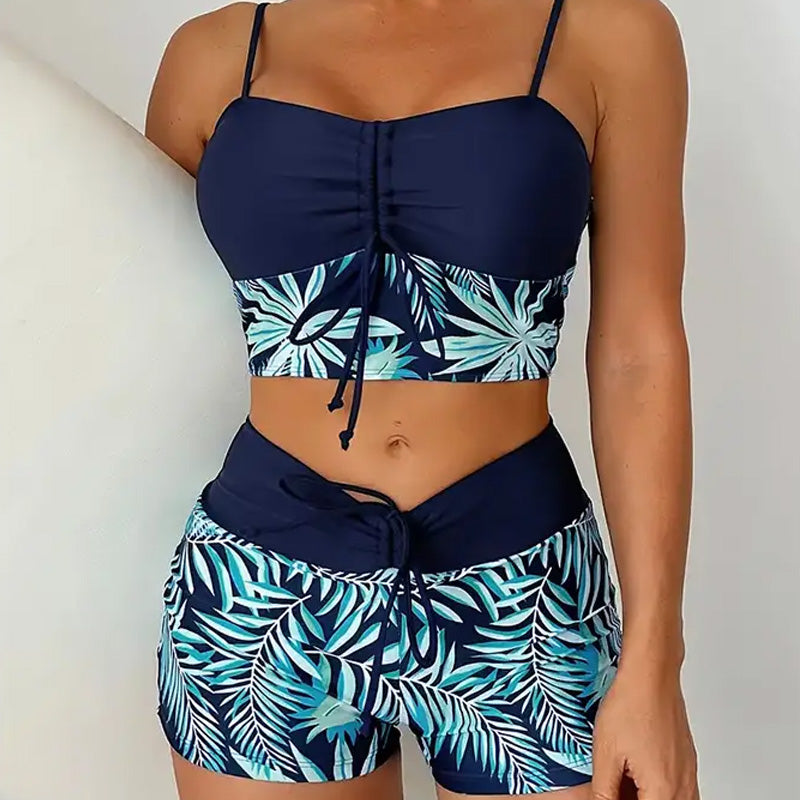 🔥50% Rabatt!👙 Bedruckter zweiteiliger Badeanzug für Damen