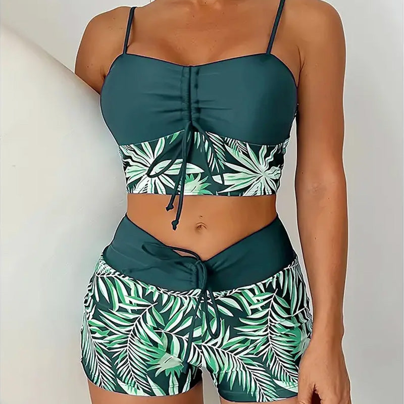 🔥50% Rabatt!👙 Bedruckter zweiteiliger Badeanzug für Damen