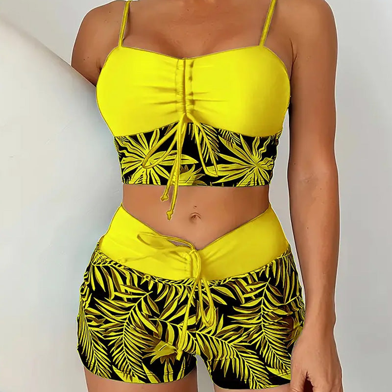 🔥50% Rabatt!👙 Bedruckter zweiteiliger Badeanzug für Damen