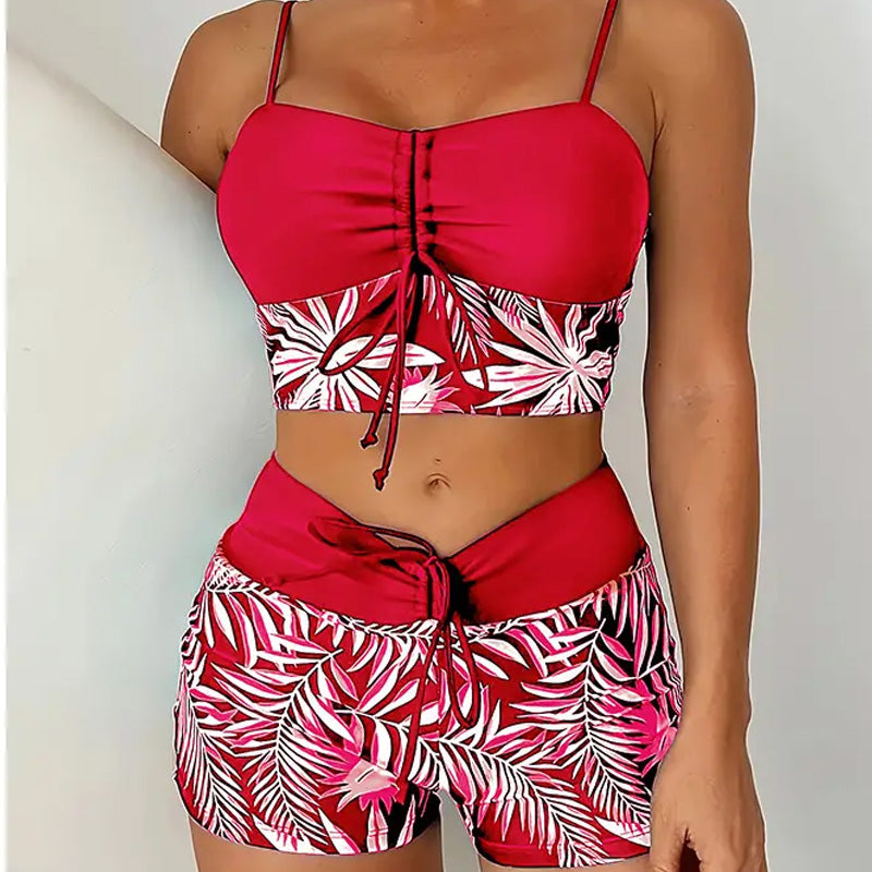 🔥50% Rabatt!👙 Bedruckter zweiteiliger Badeanzug für Damen