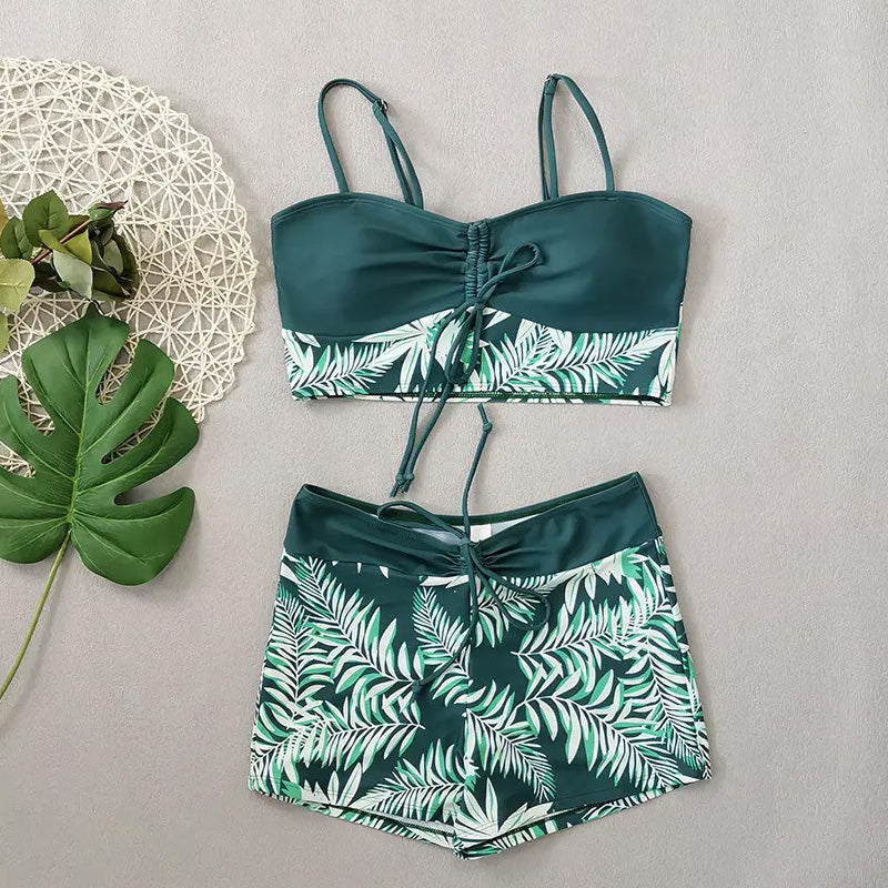 🔥50% Rabatt!👙 Bedruckter zweiteiliger Badeanzug für Damen
