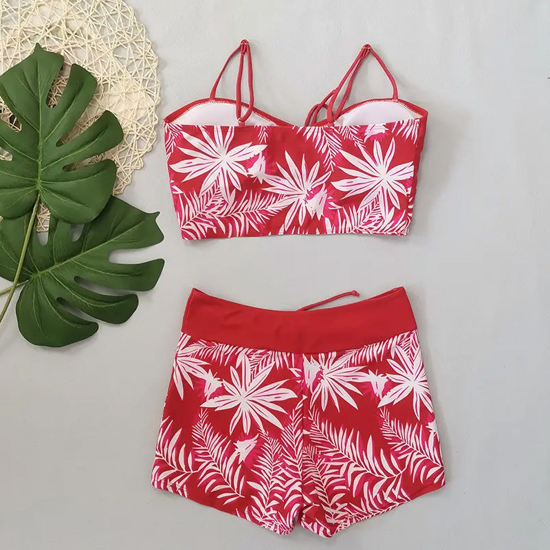 🔥50% Rabatt!👙 Bedruckter zweiteiliger Badeanzug für Damen