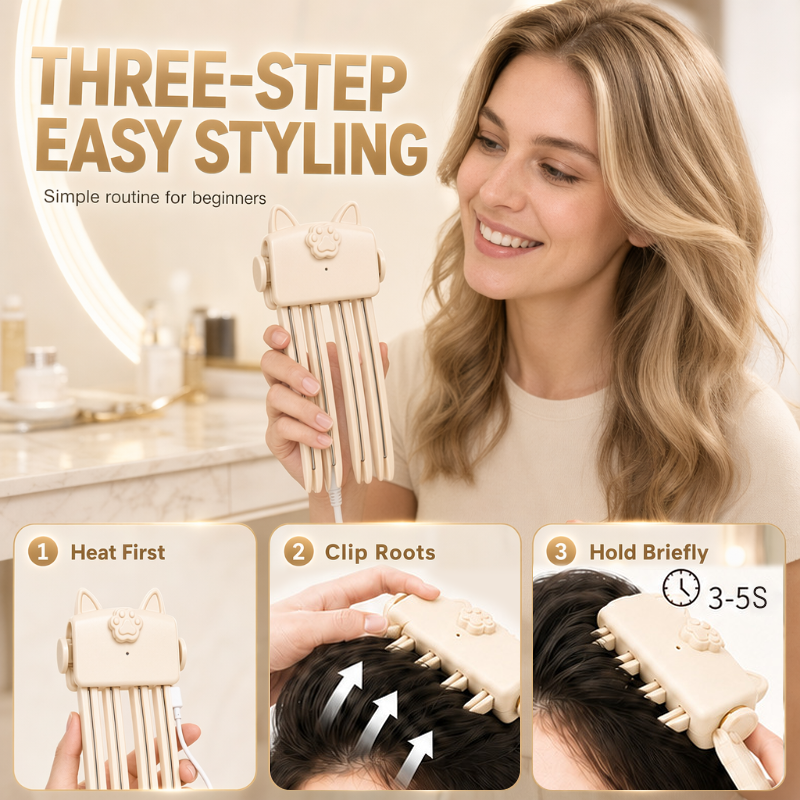 ! + 1 GRATIS | CrownLift™ Beheizter Volumen-Clip – Für Fülle Direkt Am Haaransatz