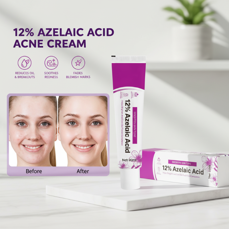 Azelura™ 12% Azelainsäure-Creme – Für Ein Klareres & Ebenmäßigeres Hautbild