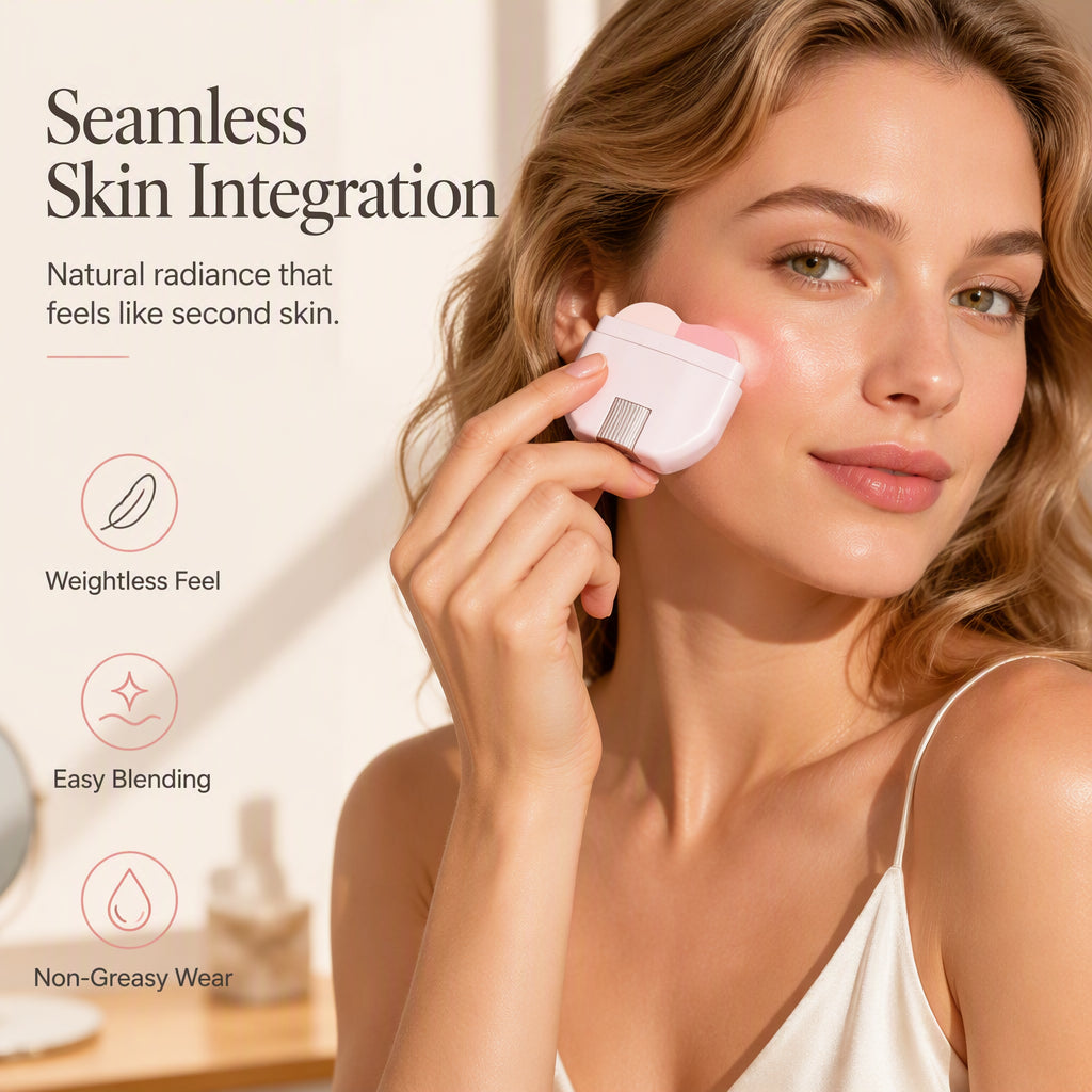 Lumivelle™ 2-in-1 Highlighter- & Rouge-Stick – Für Einen Natürlich Strahlenden Teint
