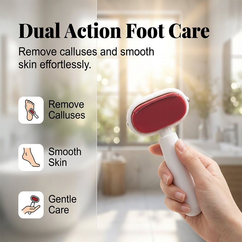 1+1 GRATIS | SoleSmooth™ 2-in-1 Fußhorn – Für glatte, weiche Füße ohne Hornhaut