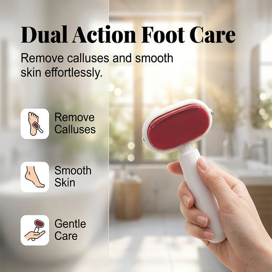 1+1 GRATIS | SoleSmooth™ 2-in-1 Fußhorn – Für glatte, weiche Füße ohne Hornhaut