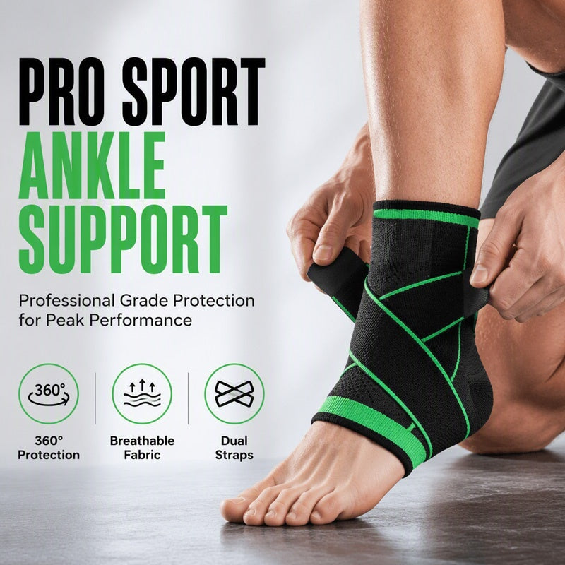 Flexora™ Verstellbare Knöchelbandage – Stabiler Halt bei Sport & Bewegung