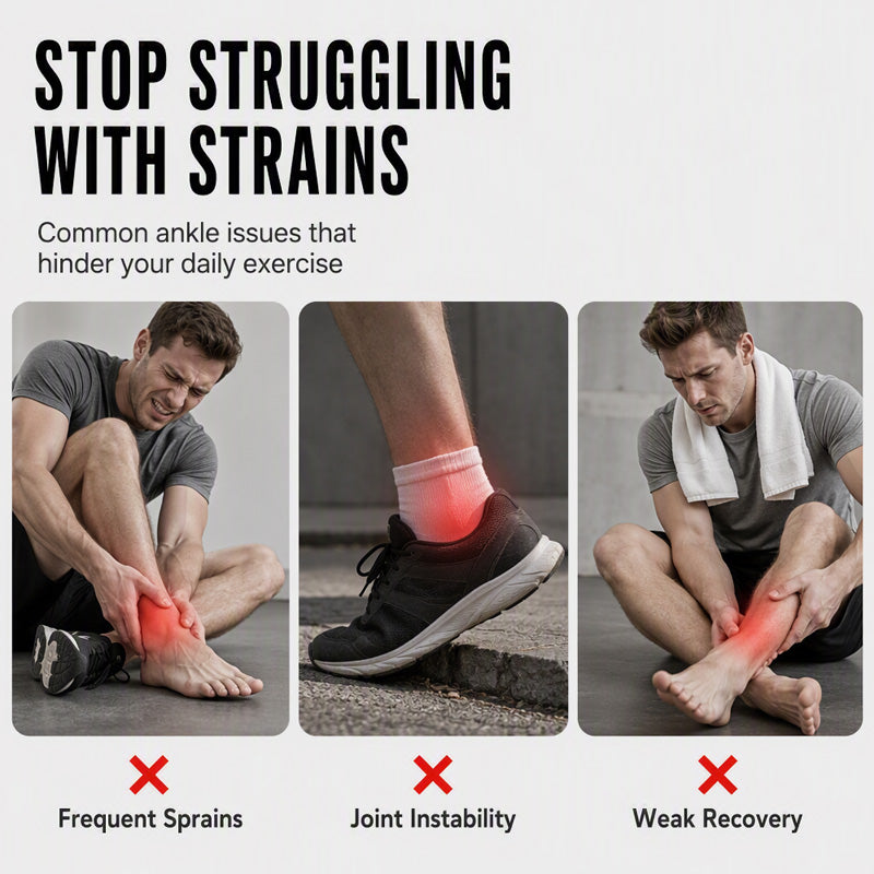 Flexora™ Verstellbare Knöchelbandage – Stabiler Halt bei Sport & Bewegung