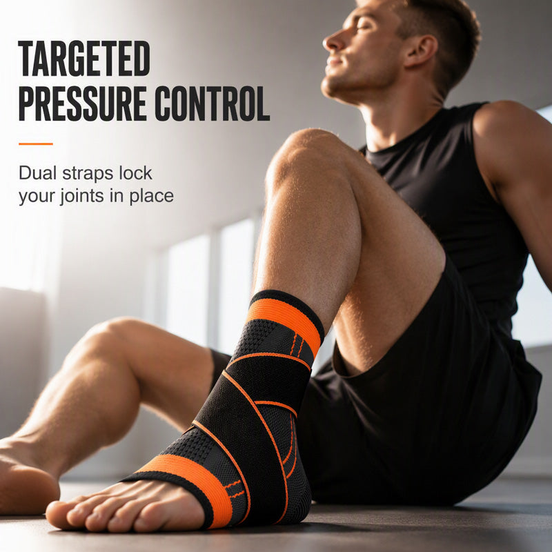 Flexora™ Verstellbare Knöchelbandage – Stabiler Halt bei Sport & Bewegung