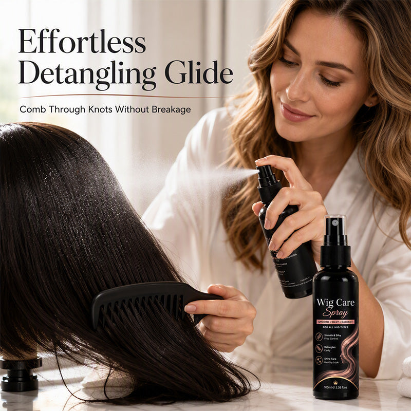 SilkTress™ Perücken-Pflegespray – Für leichteres Entwirren, mehr Geschmeidigkeit & Glanz