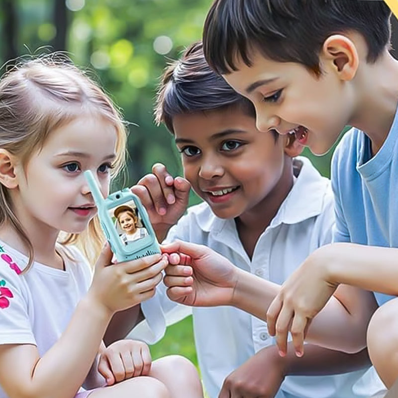 VoxiPlay™ Kinder-Video-Walkie-Talkies – Sofort kommunizieren & gemeinsam Abenteuer erleben