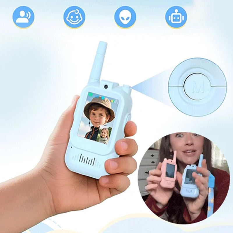 VoxiPlay™ Kinder-Video-Walkie-Talkies – Sofort kommunizieren & gemeinsam Abenteuer erleben
