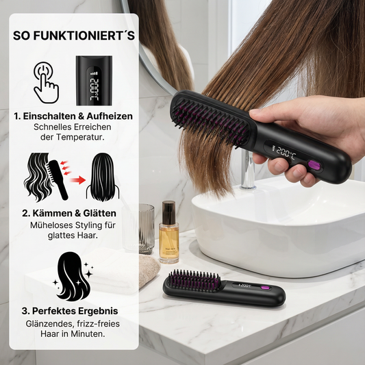 HitzeStyler | Perfektes Haar in kürzester Zeit